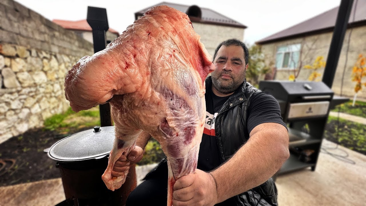 Огонь, мясо и казан – идеальный деревенский кебаб!