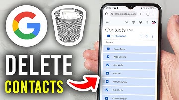 How To Delete Contacts From Google Account - Step By Step