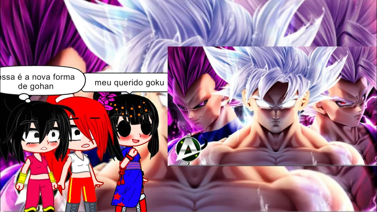 Reagir rap Goku e Gohan e Vegeta (Evolução)
