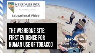 The Wishbone Site: First Evidence for Human Use of Tobacco