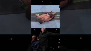 Dana White reacts to the Justin Gaethje vs Max Holloway knockout 😲