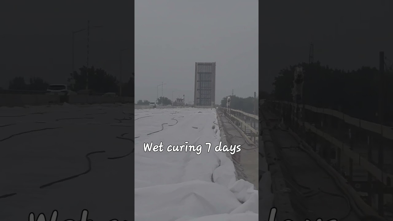 Professional Bridge Work Wet Curing     