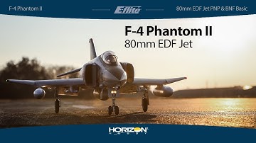 E-flite® F-4 Phantom II 80mm EDF Jet Bind-N-Fly® Basic and PNP