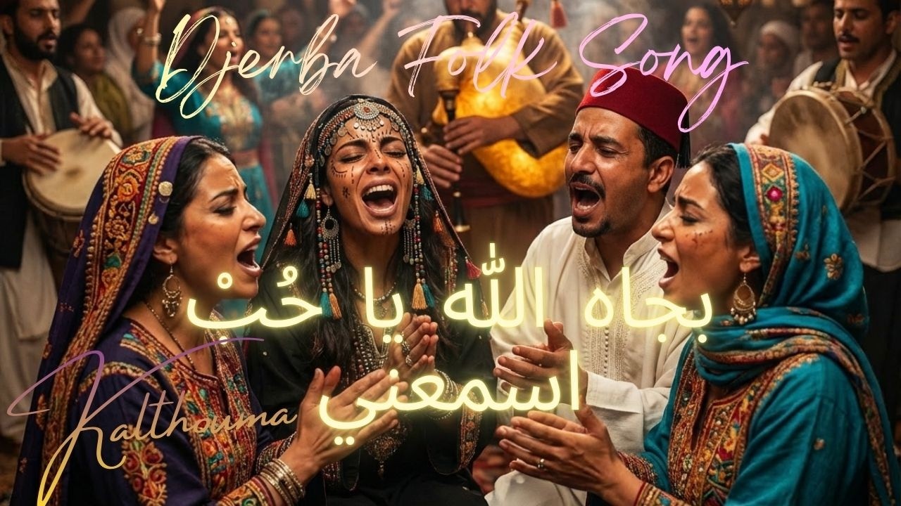 بجاه الله يا حب اسمعني 🇹🇳 | Bajah Allah Ya Hob Isma3ni | من التراث الجربي الأصيل | Kalthouma Cover