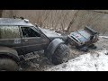 БОМБА БЕСПОМОЩНА Нива-МАРШ и  Болотоход LANCIA Delta РВУТ ТАНКОВУЮ off road 4x4