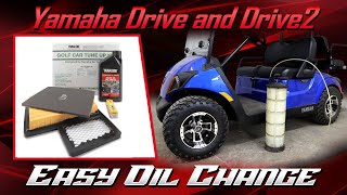 Yamaha G29 Drive/Drive 2 Quietech - OIL CHANGE - Service