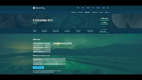 AURORA CLOUD MINING is NOT A SCAM