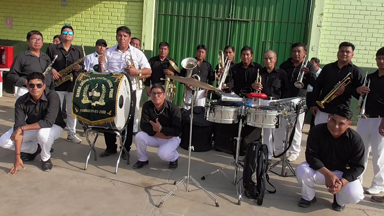 BANBA ORQUESTA CENTRO MUSICAL DE POQUE HUAMALIES HUANUCO MIX EN VIVO