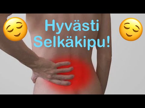 Video: Kuinka selvittää alaselän kivun syy (kuvilla)