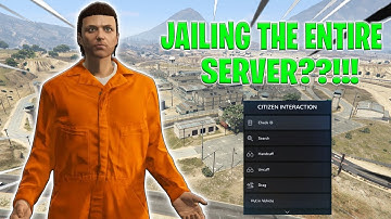 JAILING THE ENTIRE SERVER IN GTA RP