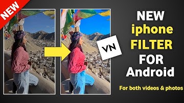 Iphone Filter For Android 🔥| VN app iphone filter | How to add filters in VN app