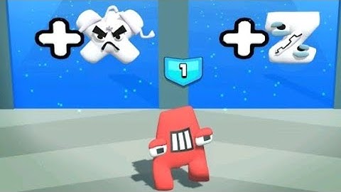 MERGE ALPHABET LORE RUN | Battles #3 ⭐ abcdefghijklmnopqrstuvwxyz (A - Z)