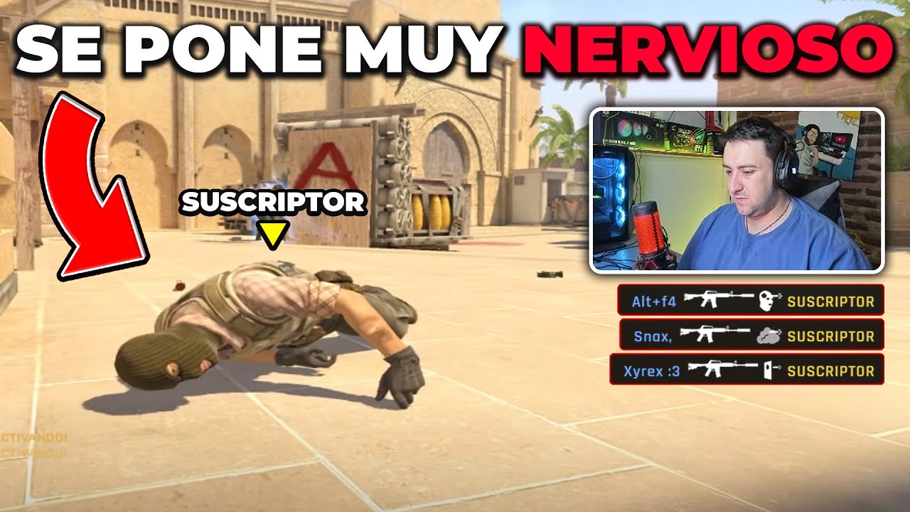 SE PONE MUY NERVIOSO al PLANTAR  | ANALIZANDO SUBS