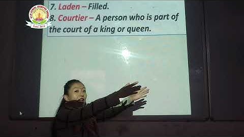 DAV SCHOOL TUTORIALS CLASS 3 SUBJECT ENGLISH CHAPTER 7 BY SUSHMITA MISS