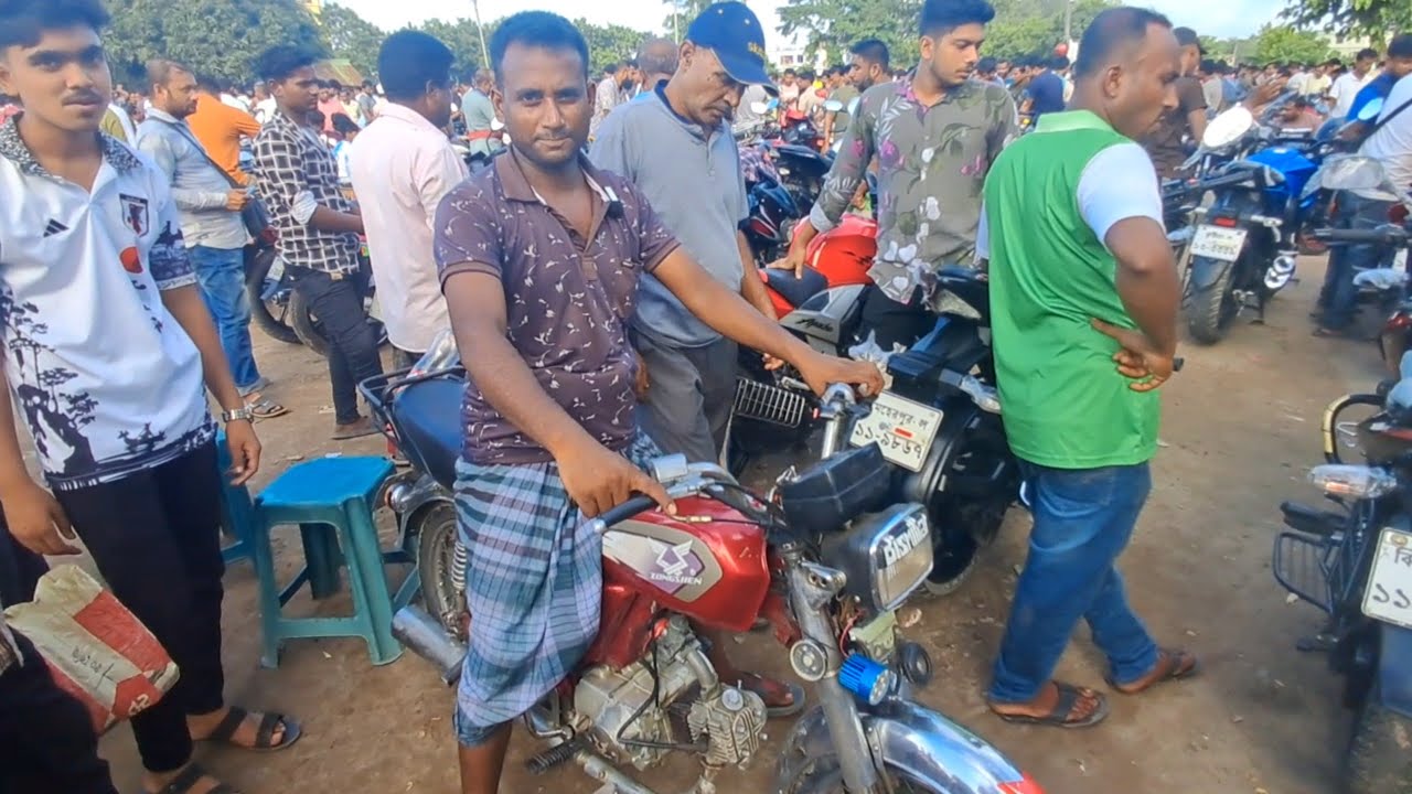 মাত্র ১৫ হাজারে মোটরসাইকেল এই সপ্তাহের হাট Alamdanga motorcycle hat Chuadanga