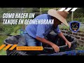 Como hacer un tanque en geomembrana    Acuicultura