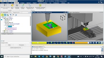 TUTORIEL #5 - SIMULATION AVEC VERICUT