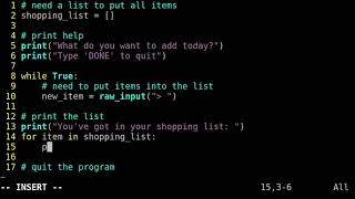 19 Creating a Shopping List App Python   Tamil