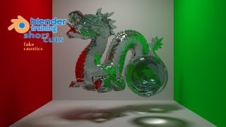 Blender Training - Short Cuts - Fake Caustic Material