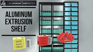The SHELF that will NEVER SAG | Custom Aluminum Extrusion Shelf