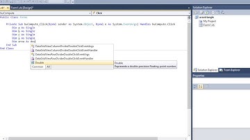how to program Area of triangle in vb.net