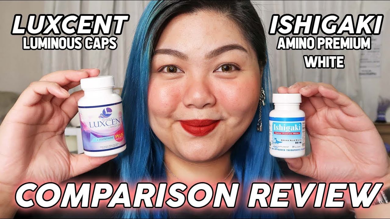 ishigaki premium glutathione review Ishigaki Amino Premium White VS Luxcent Luminous Caps | REVIEW