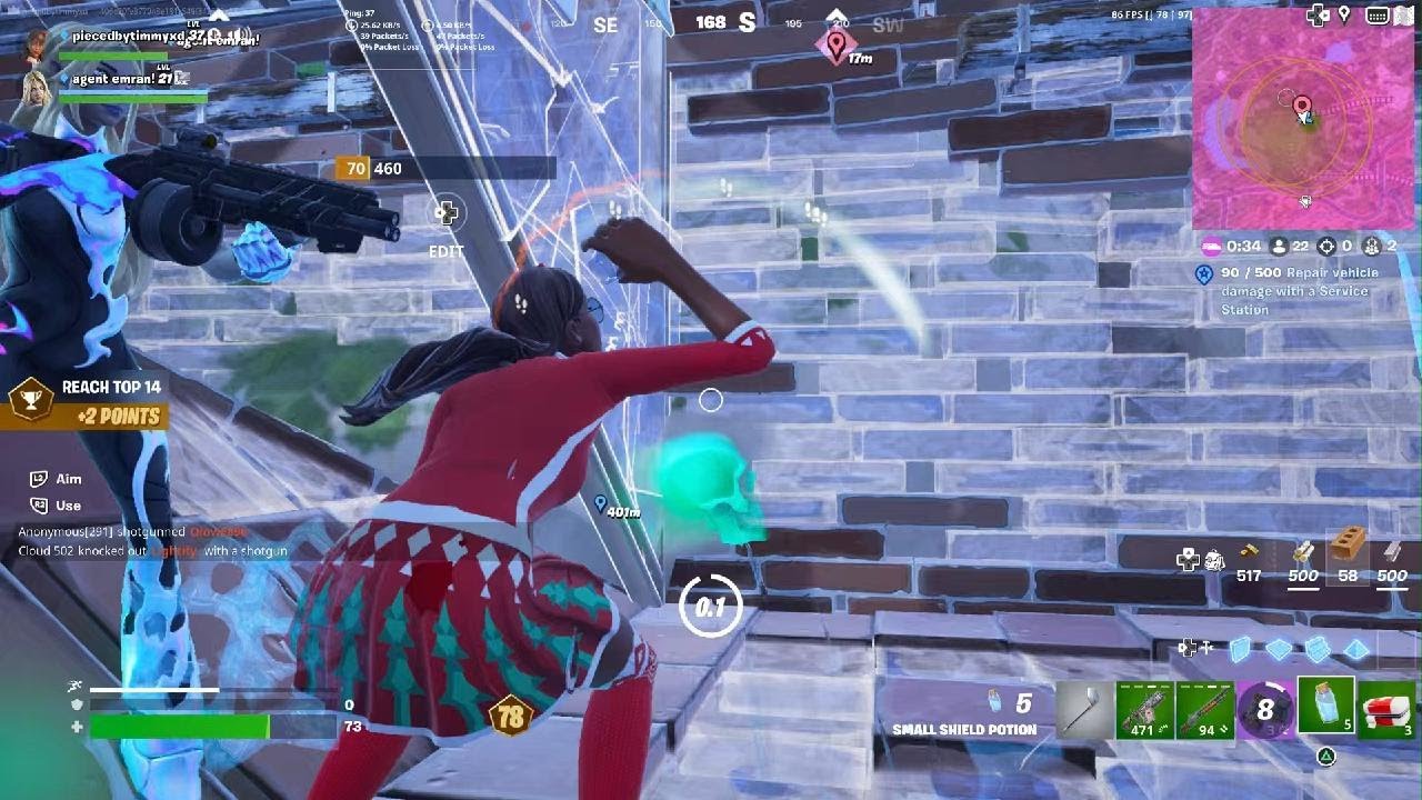 Fortnite performance evaluation cup