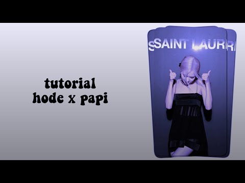 Tutorial Tiktok 'Hode x Papi' Trend | ALIGHT MOTION