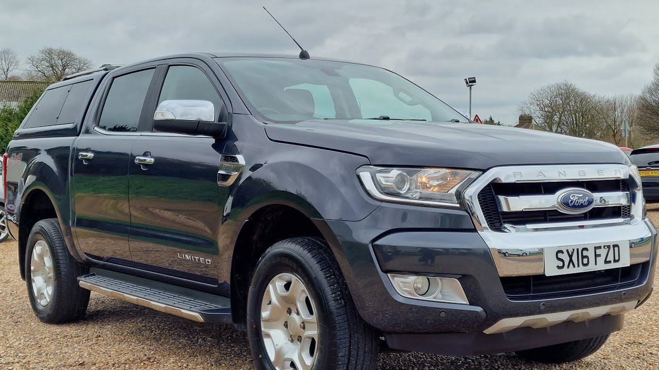 2016/16 Ford Ranger 2.2 TDCi Limited 1 Auto 4WD Euro 5 for sale at A.T Car Sales - Corby