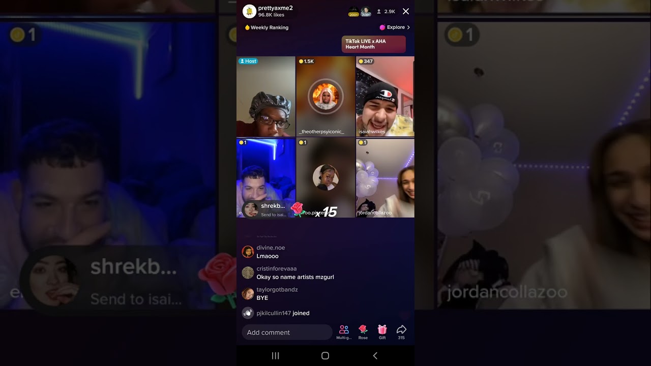 Jeorgia Peach late night guest live w/ Tianna (2/16/23) Part 3