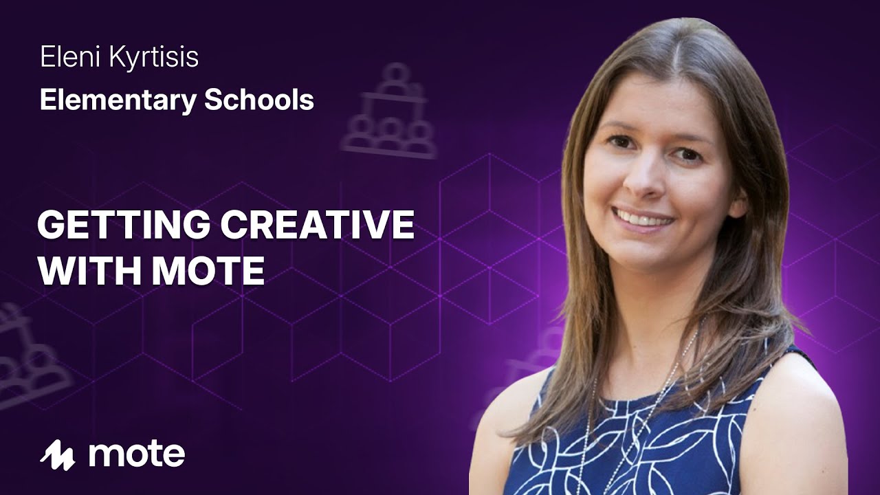 Mote Getting creative with Mote with Eleni Kyritsis