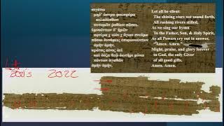 The Trinity in Song Before Nicea: P.Oxy. XV 1786. Christian Hymn with Musical Notation