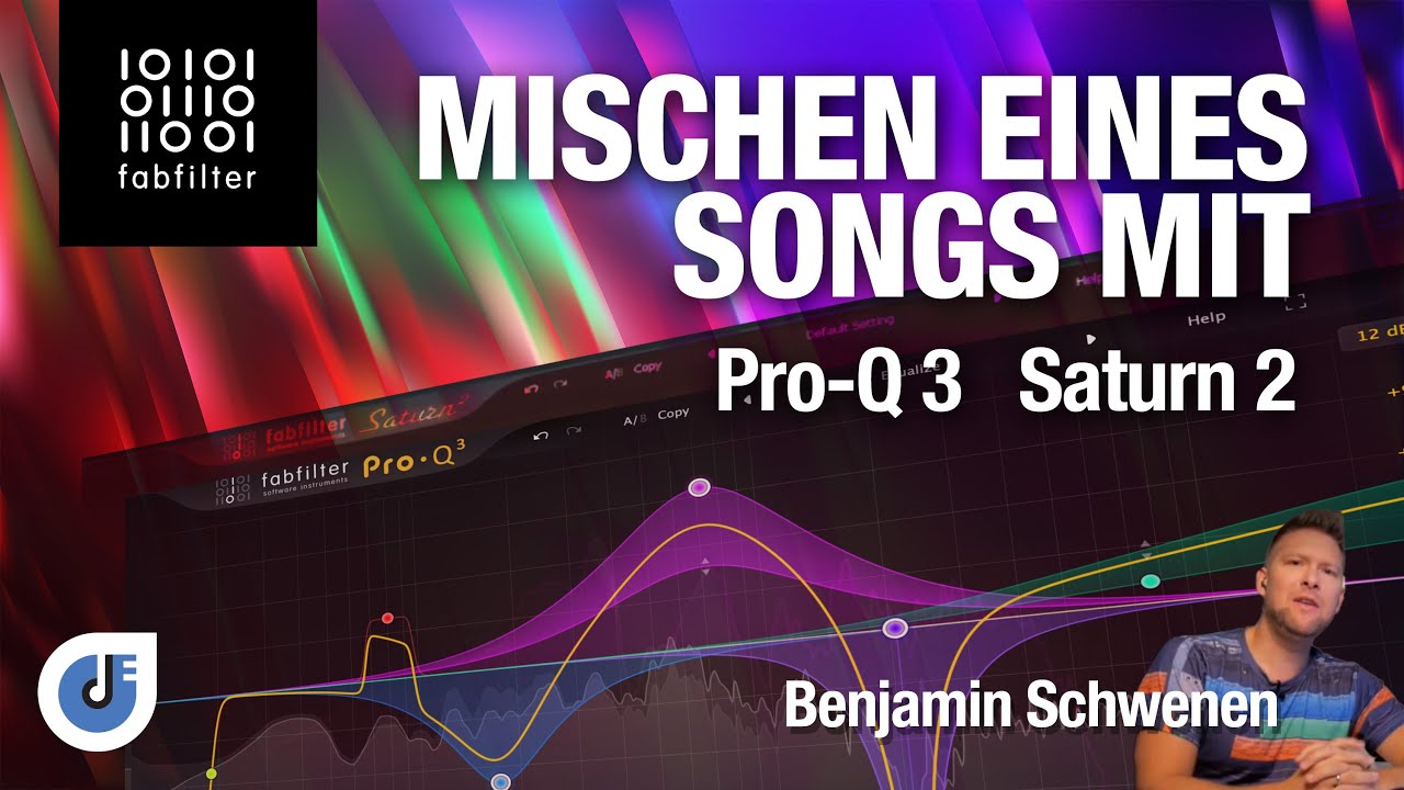 IMSTA Berlin 2020 | FabFilter - Mischen eines Songs mit Pro-Q 3 & Saturn 2 | Benjamin Schwenen