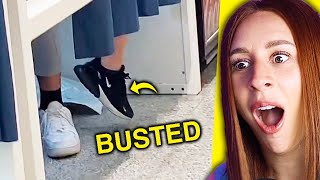 People That Got CAUGHT In THE ACT - REACTION
