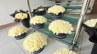 A Valentine’s Day Filled with White Roses | Luxury Boxes & Bouquets | Flowers Box London