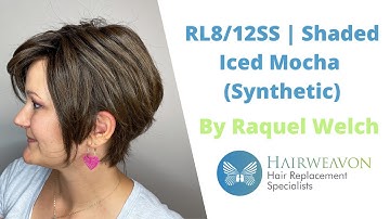 Colour RL8/12SS Shaded Iced Mocha Synthetic Wig by Raquel Welch | Shown on the Go To Style Wig