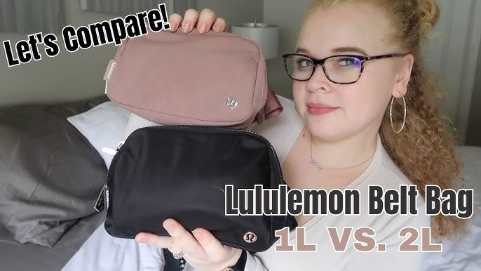 Review! Lululemon's Large Everywhere Belt Bag Size Comparison Plus Video!