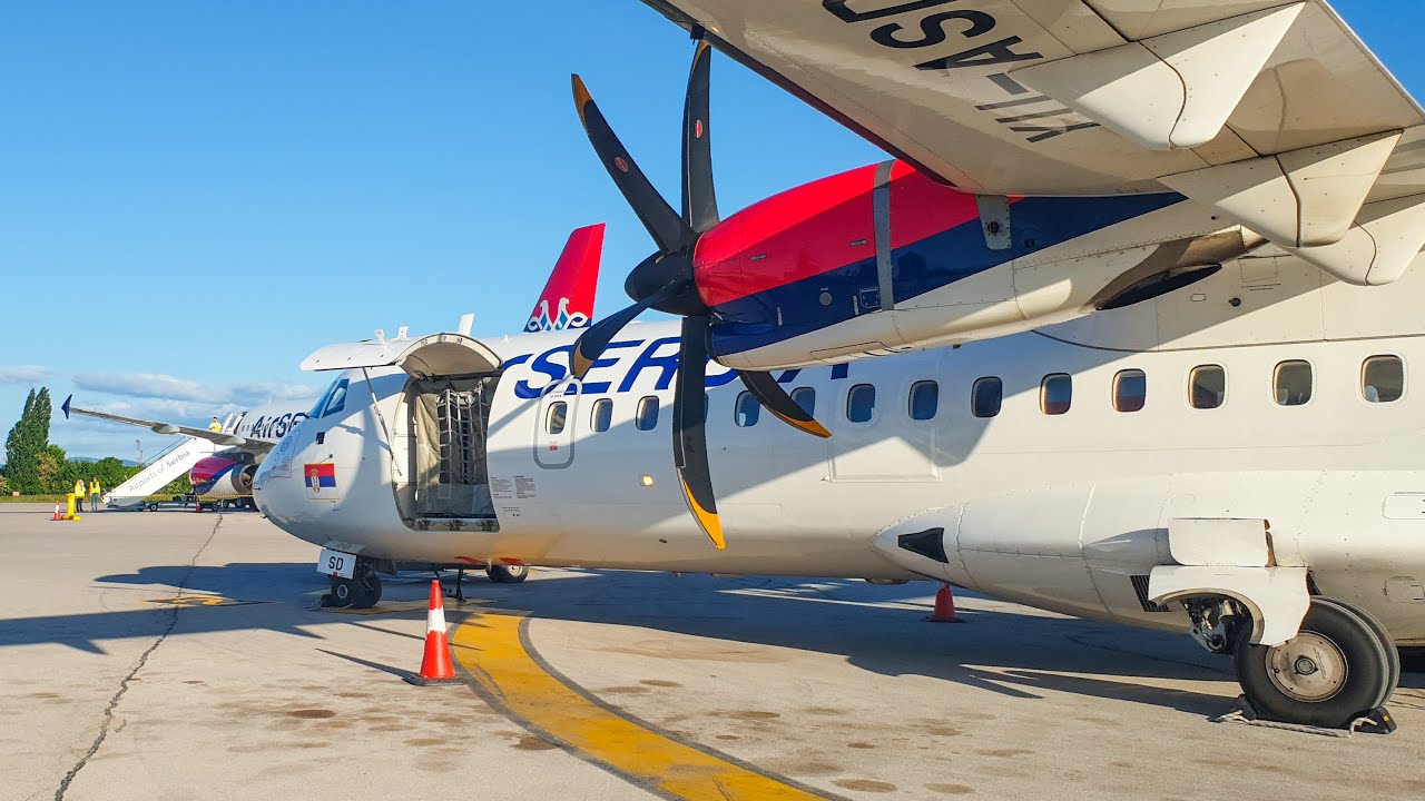 TRIP REPORT | Belgrade to Niš | AirSERBIA ATR72-600