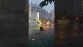 HEAVY RAIN AND STRONG WIND SOUNDS #shorts