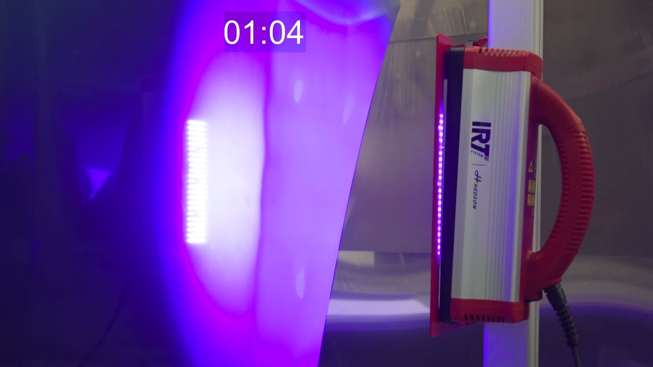 Lampe de séchage à batterie à rayons UV SmartCure de IRT - CROP