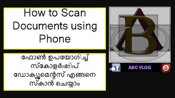 How to scan Documents using Phone| Using Microsoft office Lens