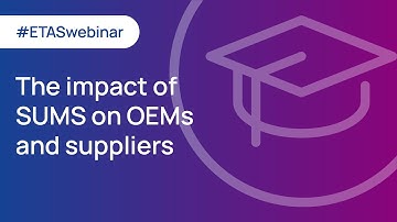 The impact of SUMS on OEMs and suppliers -- How to prepare for UN-R 156 and ISO 24089