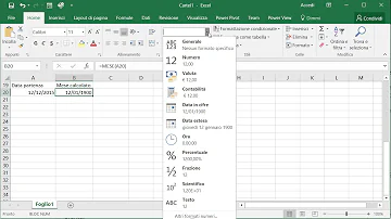 Come scrivere il mese su Excel?