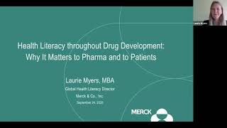 Health Literacy Throughout Drug Development: Why it Matters to Pharma and to Patients
