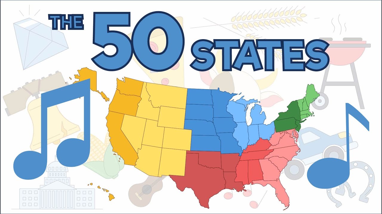 All 50 U.S. states summarized (Geography Now!)