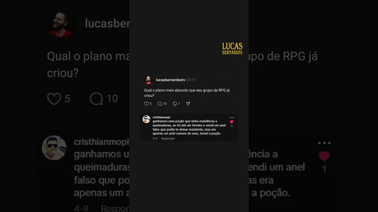 Qual o plano mais absurdo que seu grupo de RPG já criou?