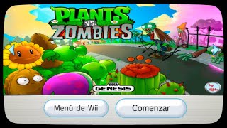 Plants vs. Zombies WAD [VC SEGA Genesis] Wii