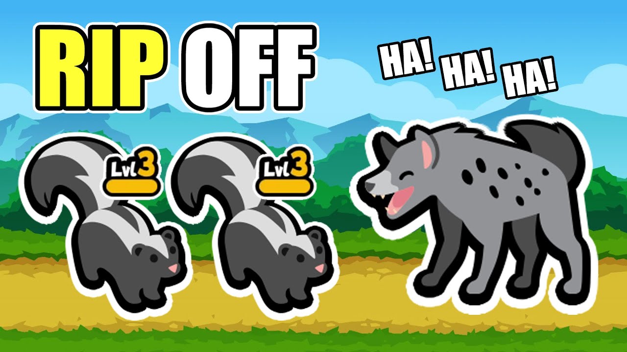 Skunk Rip Hyena Skunk Rip Off - Super Auto Pets - YouTube