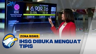 Awal Pekan, IHSG Dibuka Menguat Tipis