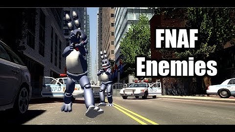 PayDay The Heist FNAF Enemies Units MOD